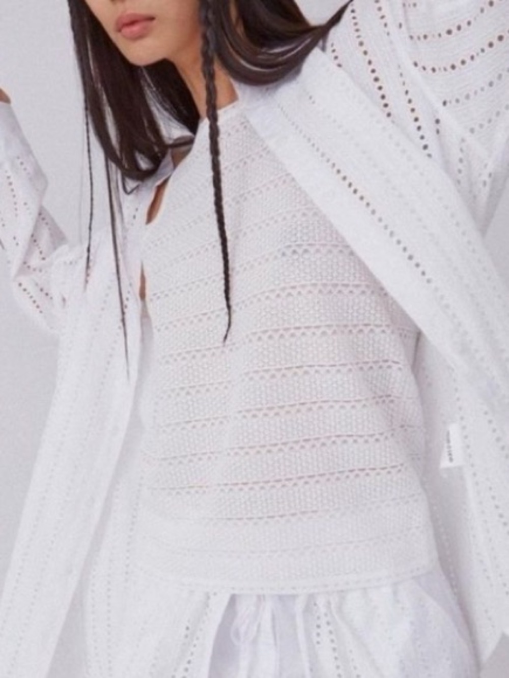 Thakoon IR Ivory Tank, Size XS. - Picture 3 of 10